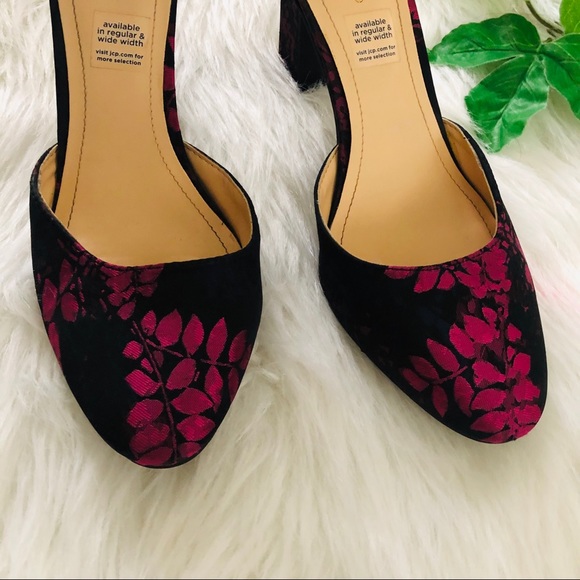 Liz Claiborne Floral Heels - Picture 3 of 6